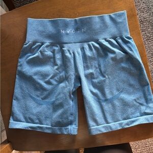NVGTN Women's Sky Blue Bike Shorts